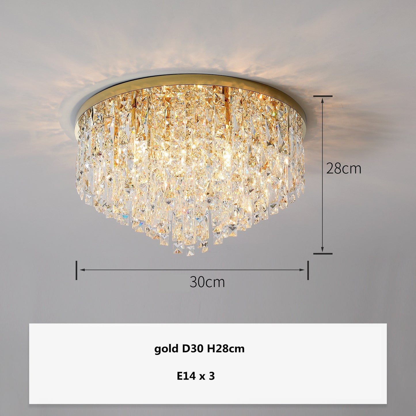 Modern Bedroom Crystals E14 Ceiling Lamp Lustre Lamp Steel Led Ceiling Lights Art Deco Led Chandelier Lighting Fixtures Lamp