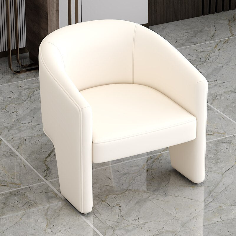 Arm White Living Room Chair Nordic Makeup Modern Art Bold Lazy Chair Bedroom Design Love Dressing Cadeiras Computer Armchair