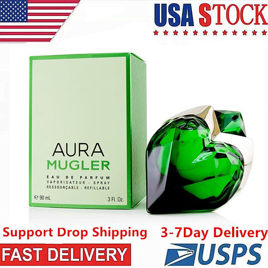 Women&#39;s Parfume Mugler Aura Mugler Woody Fougere Original Smelling Fragrance Perfumes for Ladies