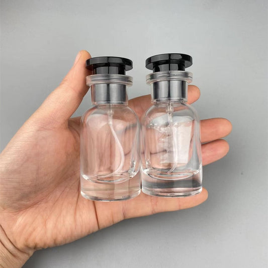 5PCS 30ml Perfume Bottle Spray High-end Glass Portable Travel High-end Perfume Bottle Empty Containers Sample Bottle Splitter