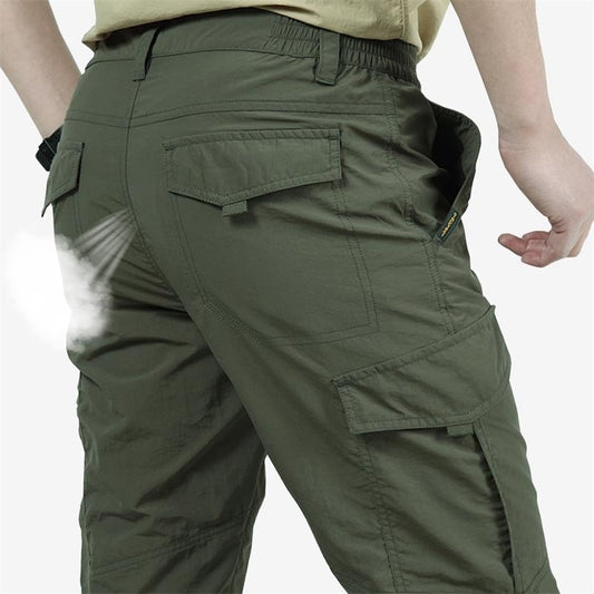 2022 Outdoor Waterproof Tactical Cargo Pants Men Breathable Summer Casual Army Military Long Trousers Male Quick Dry Cargo Pants