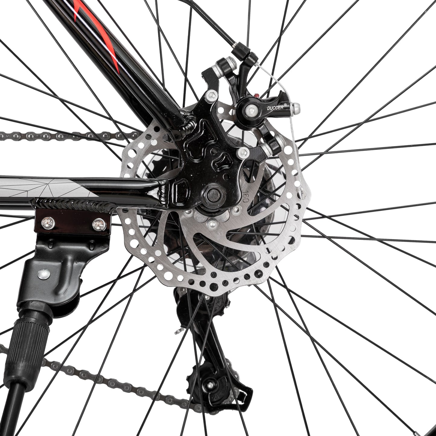 Hiland Mountain Bike 21 Speeds Drivetrain,Aluminum Frame 26 Inch Wheels Disc-Brake Spokes Men Women Men&#39;s MTB Bicycle