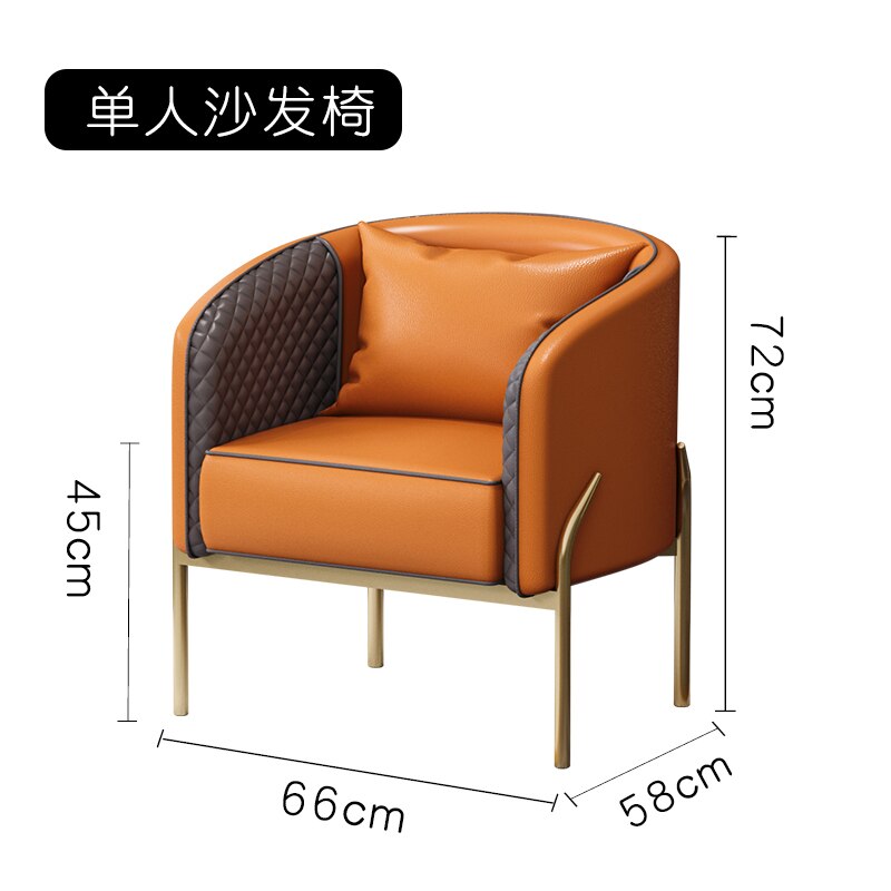 Quiet Ergonomic Chair Cover Support Organizer Relaxing Living Room Chair Computer Leisure Balcony Furniture Sillas Armchair