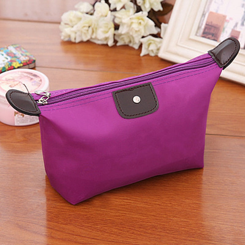 Women Travel Toiletry Make Up Cosmetic pouch bag Clutch Handbag Purses Case Cosmetic Bag for Cosmetics Makeup Bag Organizer