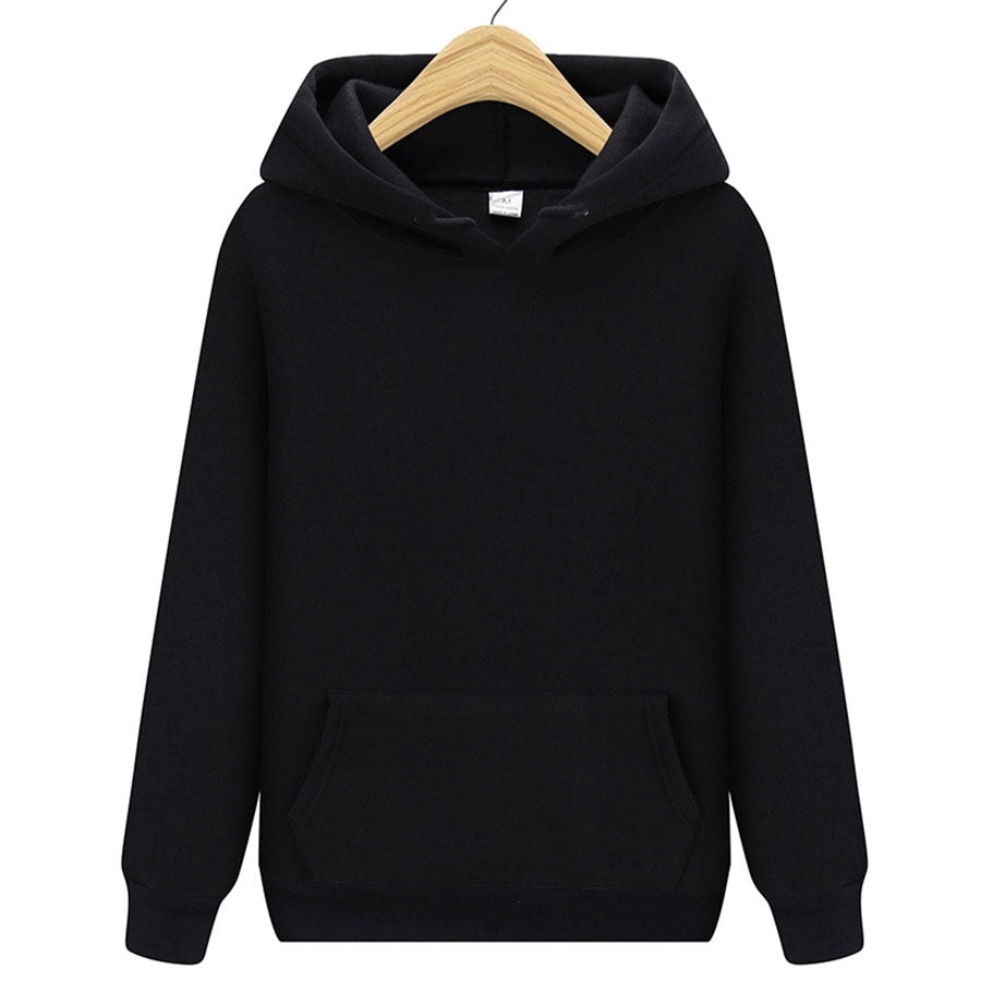 Women Hoodies Solid Color Basic Hoodie Female Lady Casual Long Sleeve O Neck Harajuku Sweatshirt Top Pullovers Fashion Clothing