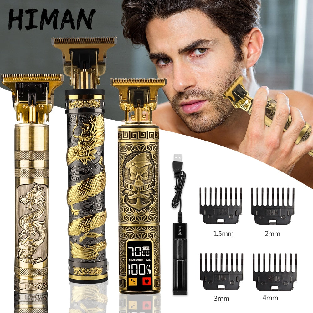 2022 hot sale Hair cutting machine Hair Clippers Rechargeable Shaver Beard Trimmer Professional Men Hair Cutting Machine Beard