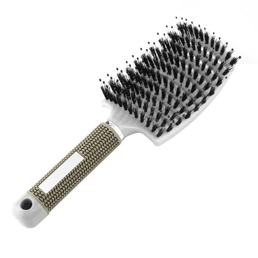 New Brush Hair Scalp Massage Comb Bristle&amp;Nylon Mixing Boar Women Wet Straight Curly Detangle Salon Hairdressing Styling Tools