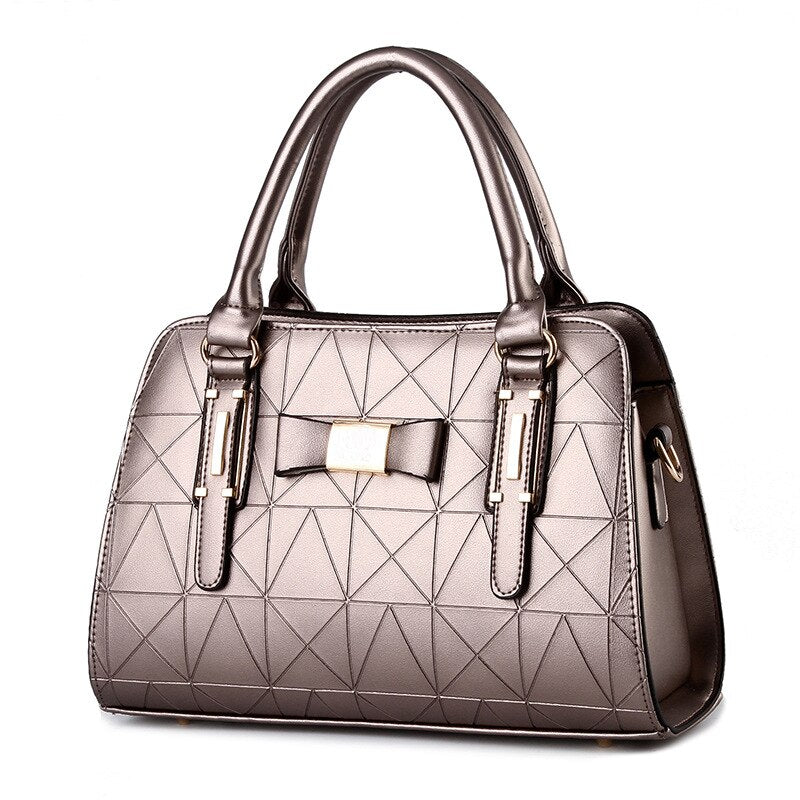 TRAVEASY 2022 New Women&#39;s Bag Female Korean Style Rhombic Pattern PU Leather Sweet Ladies Handbags Fashion Female Shoulder Bag