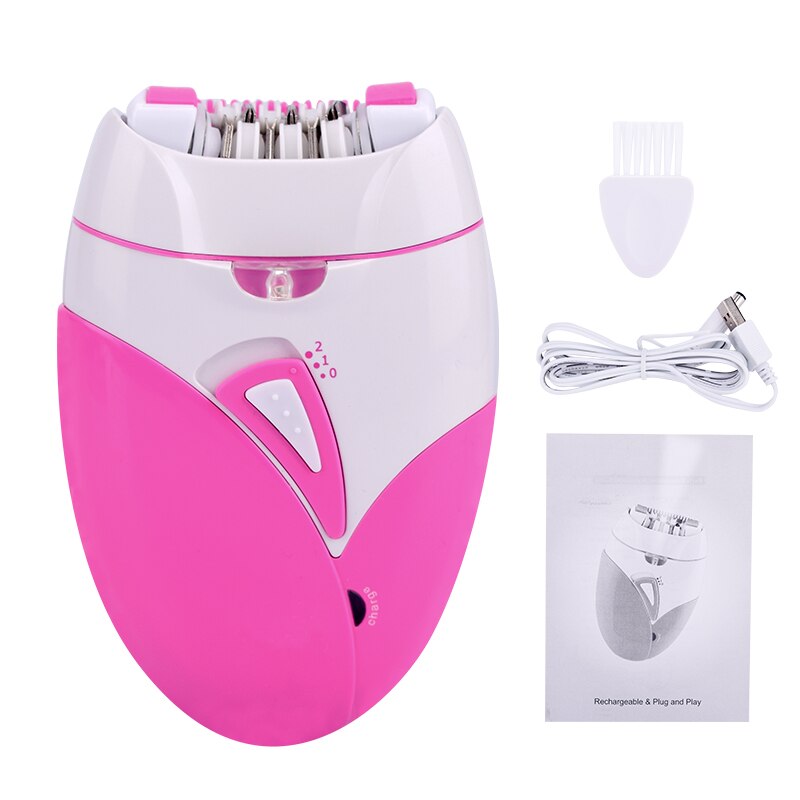 Electric Epilator USB Charging Shaver Stainless Steel Blade Women Hair Remover Professional Painless Shaving Machine Rechargable