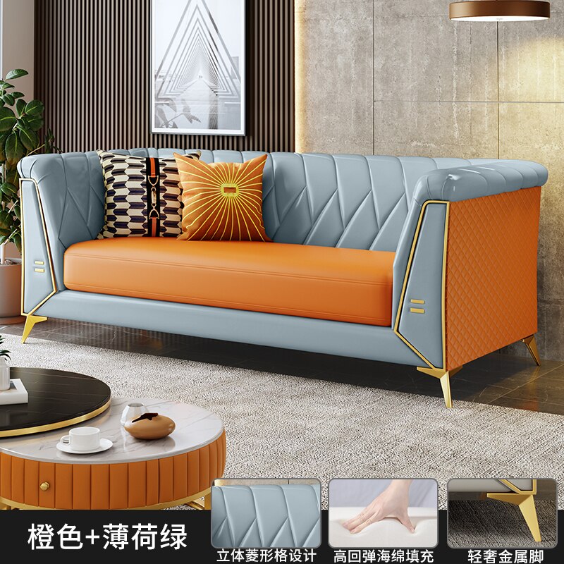 Armchair Modern Sofas Living Room Bed Modern Luxury Chaise Longue Sofas Seat Cover Divano Letto Prefabricated House GPF34XP