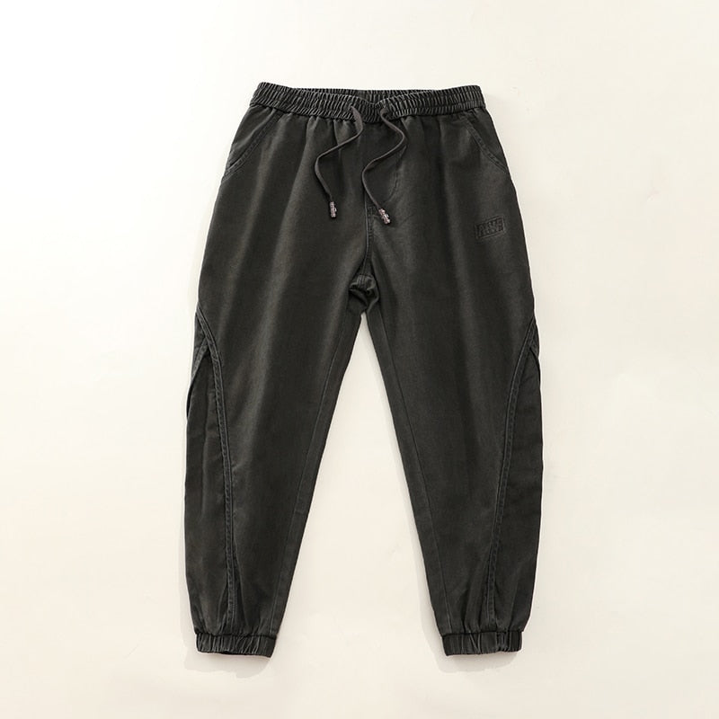 Plus Size Japanese Streetwear Oversize Cargo Pants Men Clothing Harajuku Casual Joggers Korean Hip Hop Baggy Trousers Male