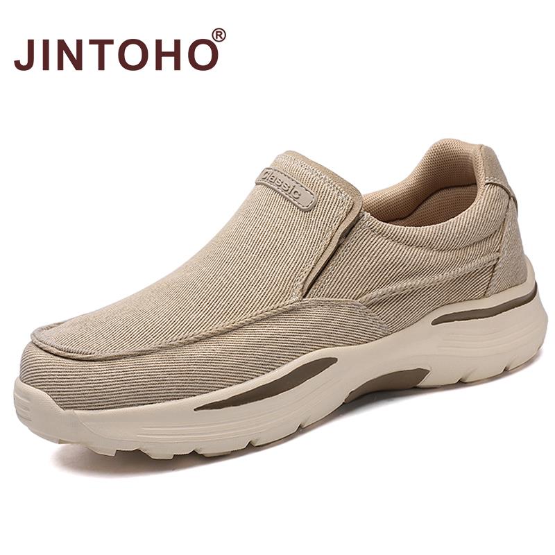 Men&#39;s Casual Shoes Canvas Breathable Loafers Men 2021 New Male Comfortable Outdoor Walking Shoes Classic Loafers Men Sneakers