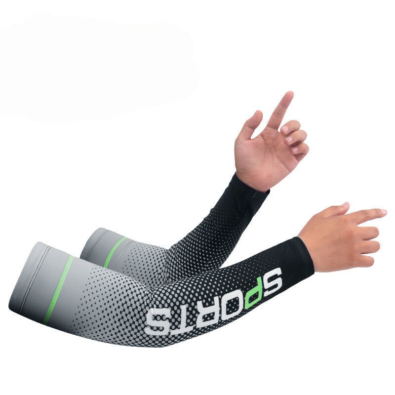 UV Solar Cycling Arm Sleeves For Men Ice Silk Sunscreen Cooling  Bicycle Sports Hand Sleeves Solar Protection for Riding Running