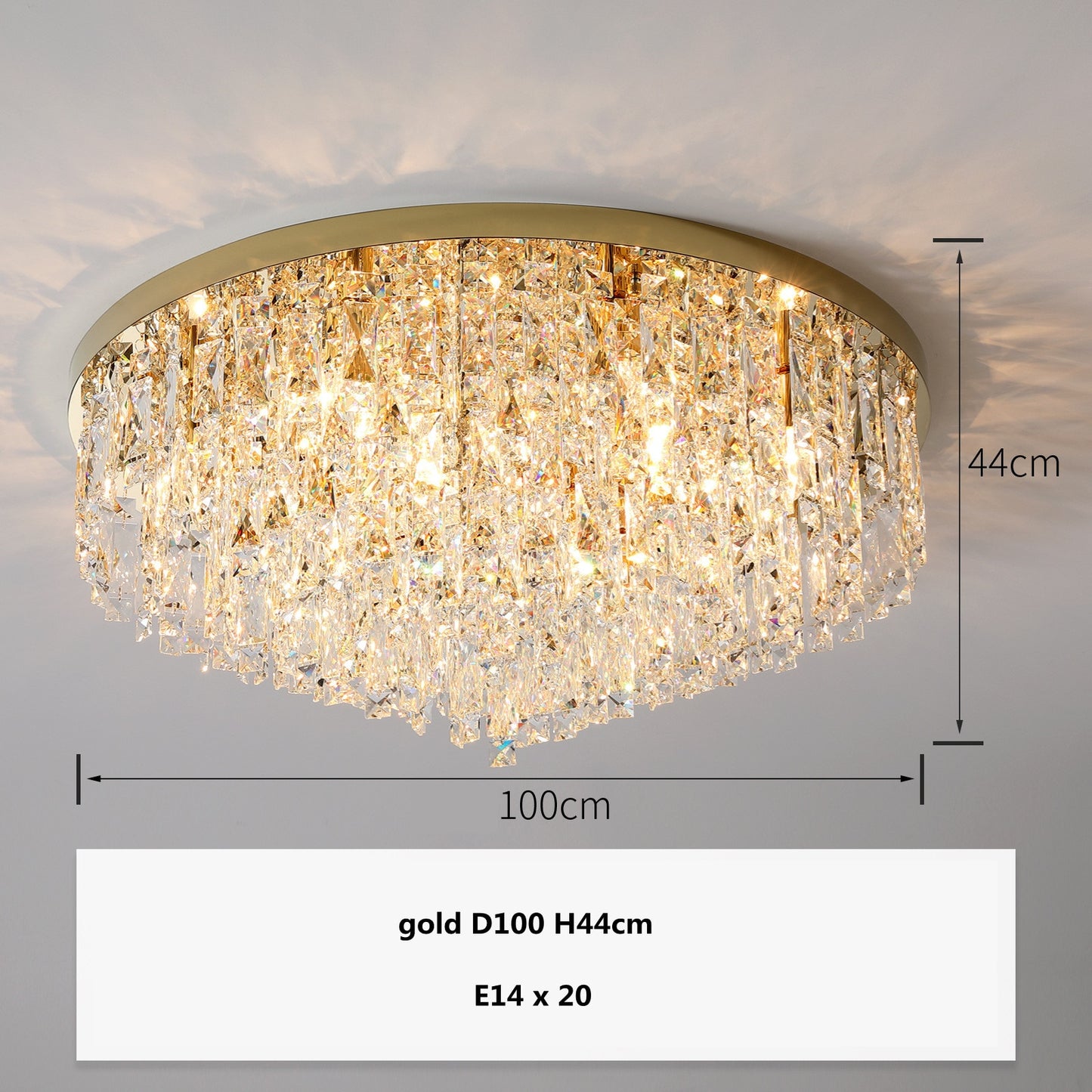 Modern Bedroom Crystals E14 Ceiling Lamp Lustre Lamp Steel Led Ceiling Lights Art Deco Led Chandelier Lighting Fixtures Lamp