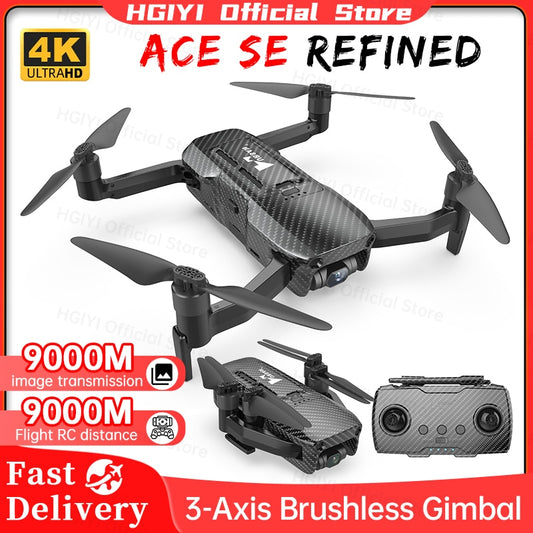 Hubsan ACE SE R GPS Drone 4k Profesional 5G WIFI 9km 3-Axis Gimbal Camera Brushless Motor RC Helicopter Quadcopter VS DJI Mini 2