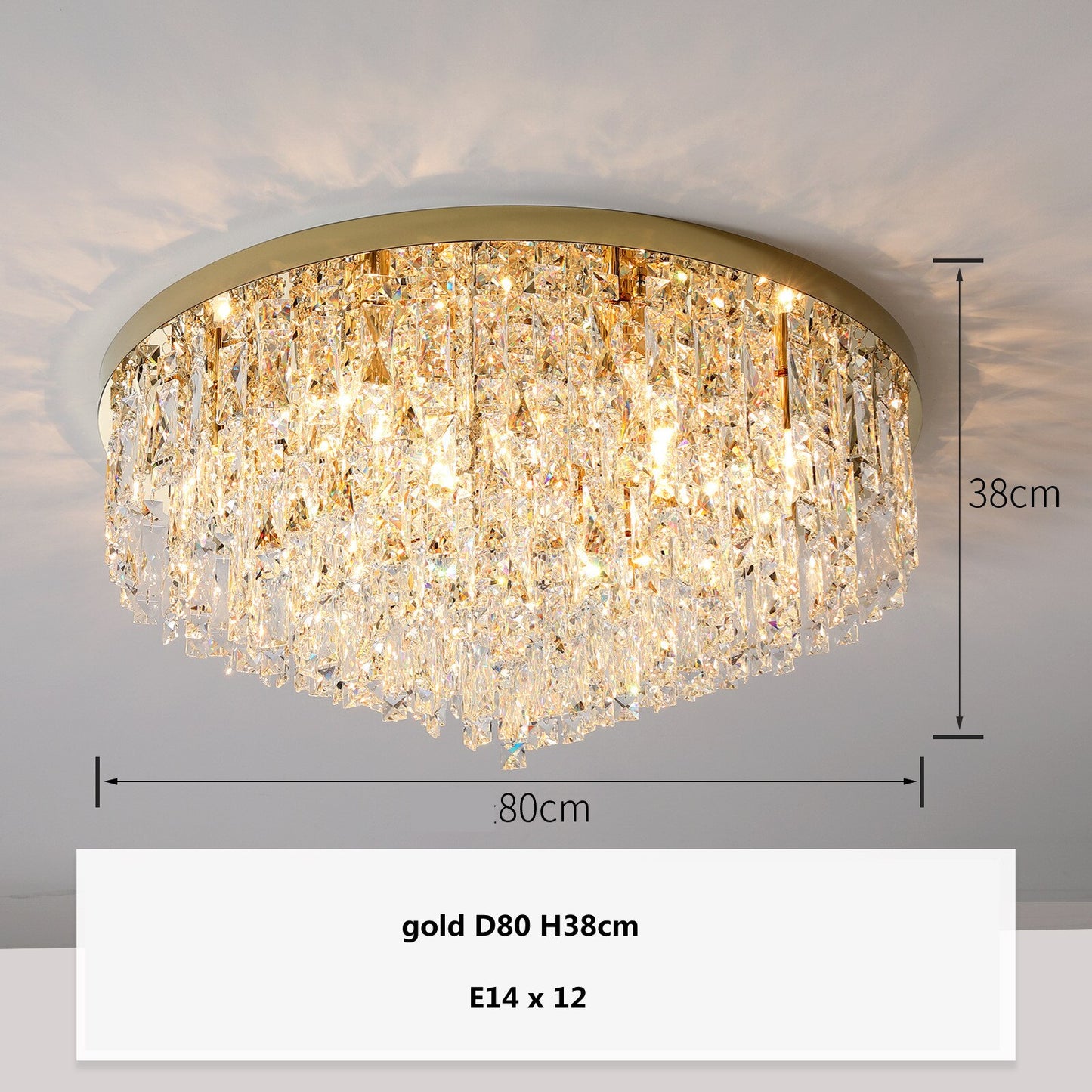 Modern Bedroom Crystals E14 Ceiling Lamp Lustre Lamp Steel Led Ceiling Lights Art Deco Led Chandelier Lighting Fixtures Lamp