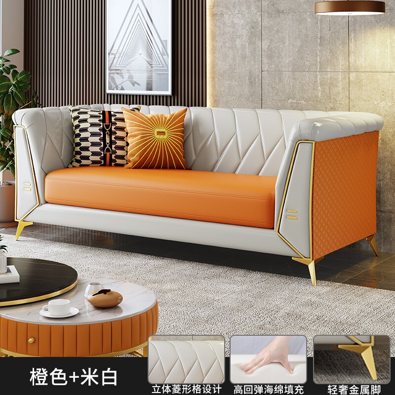 Armchair Modern Sofas Living Room Bed Modern Luxury Chaise Longue Sofas Seat Cover Divano Letto Prefabricated House GPF34XP