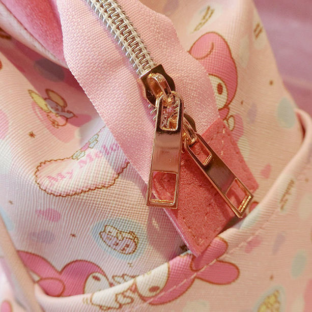 Sanrio Bag Merlot Large Capacity Versatile Elementary and Middle School Student Schoolbags Women&#39;s Backpack