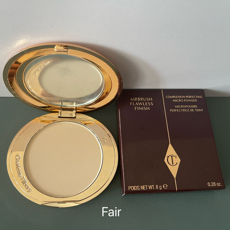Ct Flawless Setting Powder Foundation for Perfecting Micro Makeup 8G Soft Focus Setting Oil Control Light Skin Normal Size
