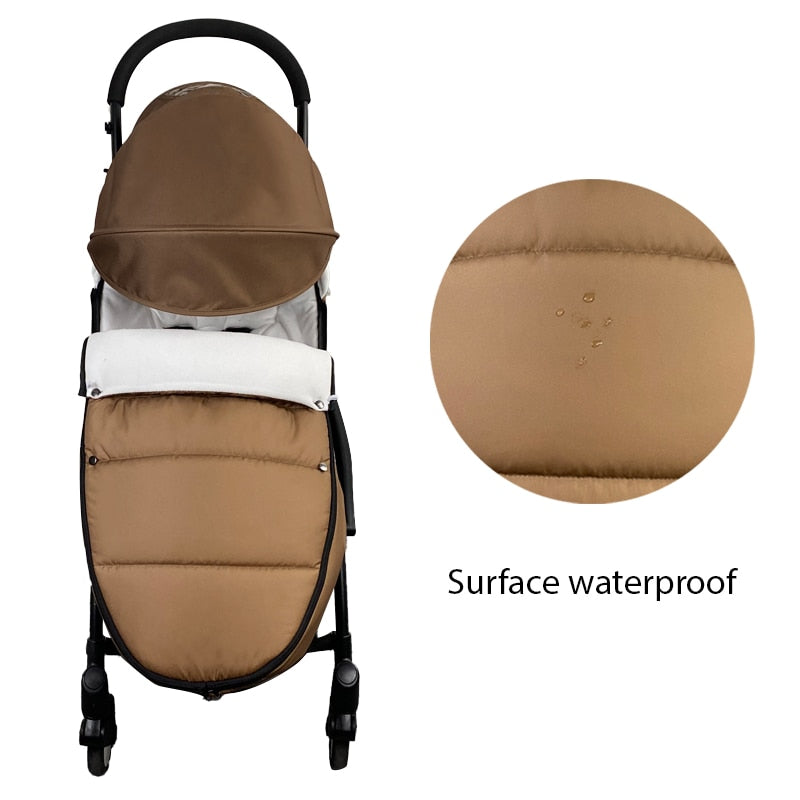 Universal Baby Stroller Sleepsacks Sleep Bag Waterproof Socks For Yoyo Babyzen Pram Warm Footmuff  Baby Stroller Accessories
