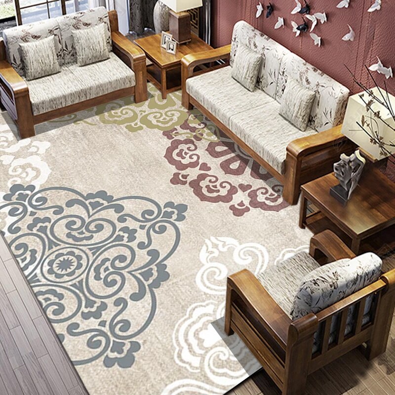 New Classics Carpet Living Room Sofa Coffee Table Floor Mat Modern Decoration Home Lounge Rug Area Rug Large Bedroom Carpet