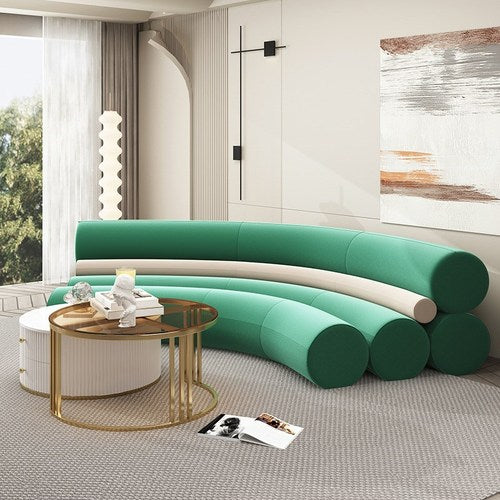 Relax 3 Seater Sofa Stretch Vintage Living Room Ergonomic Modern Couch Green Lazy Modular Reading Canape Salon Bedhome Furniture