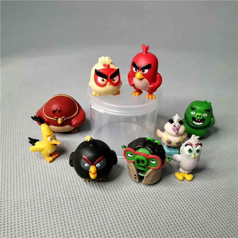 Hasbro Animation Cartoon Angry Bird Cute Doll Children&#39;s Scene Doll Gifts Toy Model Anime Figures Collect Ornament for Kids Gift