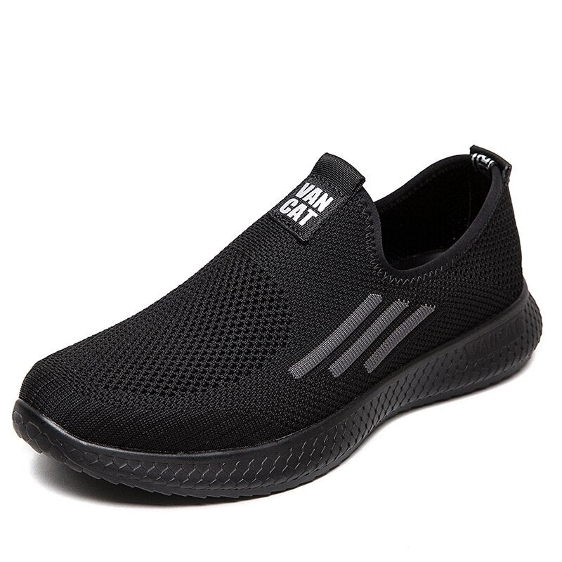 Men&#39;s Shoes Men Sports Shoes High Quality Casual Shoes Men Slip-On Sneakers Summer Outdoor Driving Comfortable Massage Loafers