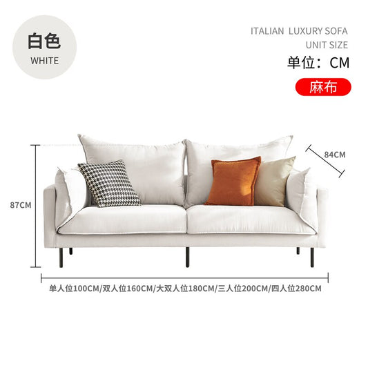 Library Canape Sofa Couch Sectional Canape Lazy Futon Sofas Chaise Longue Chaise Meubles De Salon Prefabricated House GPF34XP