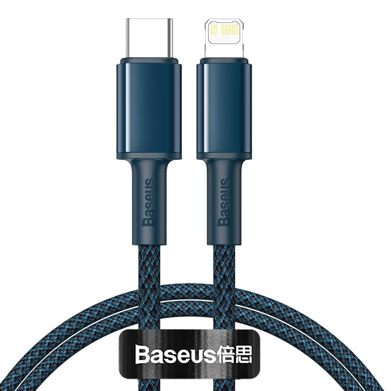 Baseus 20W PD USB Type C Cable for iPhone 14 13 12 Pro Max Fast Charging Charger for MacBook iPad Pro Type-C USBC Data Wire Cord