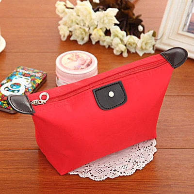 Women Travel Toiletry Make Up Cosmetic pouch bag Clutch Handbag Purses Case Cosmetic Bag for Cosmetics Makeup Bag Organizer
