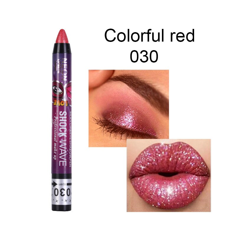 36 Colors Long-lasting Eyeshadow Pencil Waterproof Pigment Blue Brown Black Eyeliner Pen Women Fashion Color Eye Makeup Cosmetic