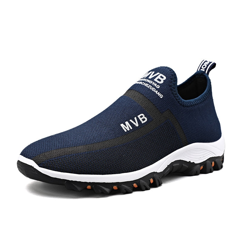 New Summer Mesh Men Shoes Lightweight Sneakers Men Fashion Casual Walking Shoes Breathable Slip On Men Loafers Zapatillas Hombre