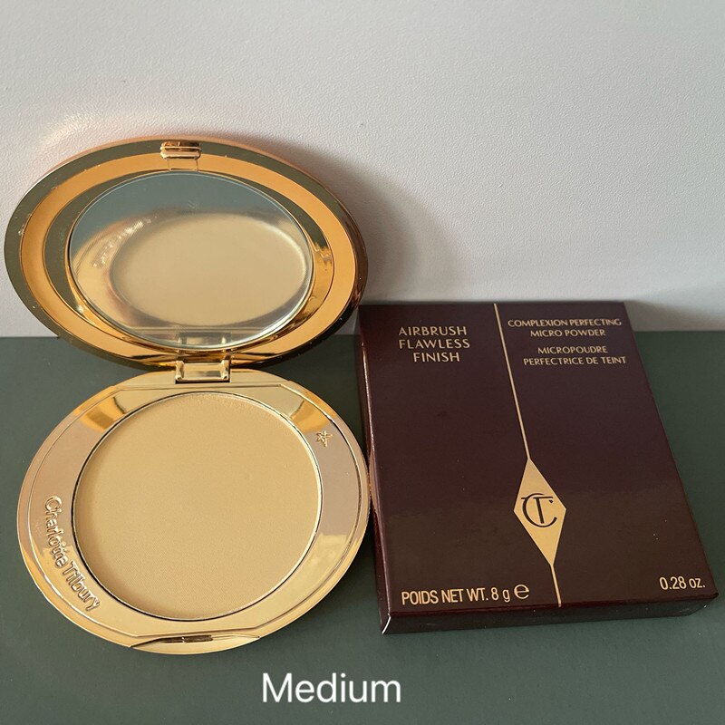 Ct Flawless Setting Powder Foundation for Perfecting Micro Makeup 8G Soft Focus Setting Oil Control Light Skin Normal Size