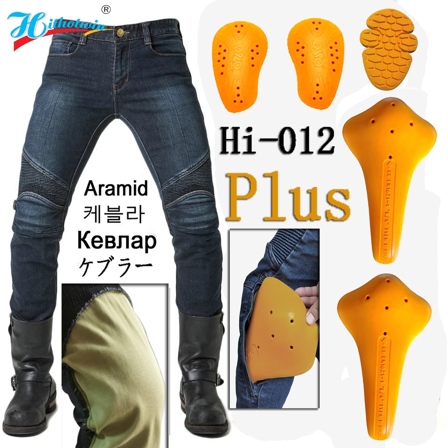 Motorcycle Pants Men Moto Jeans knee Aramid Protective Gear Riding Touring Motorbike Motocross Pants Moto Pants