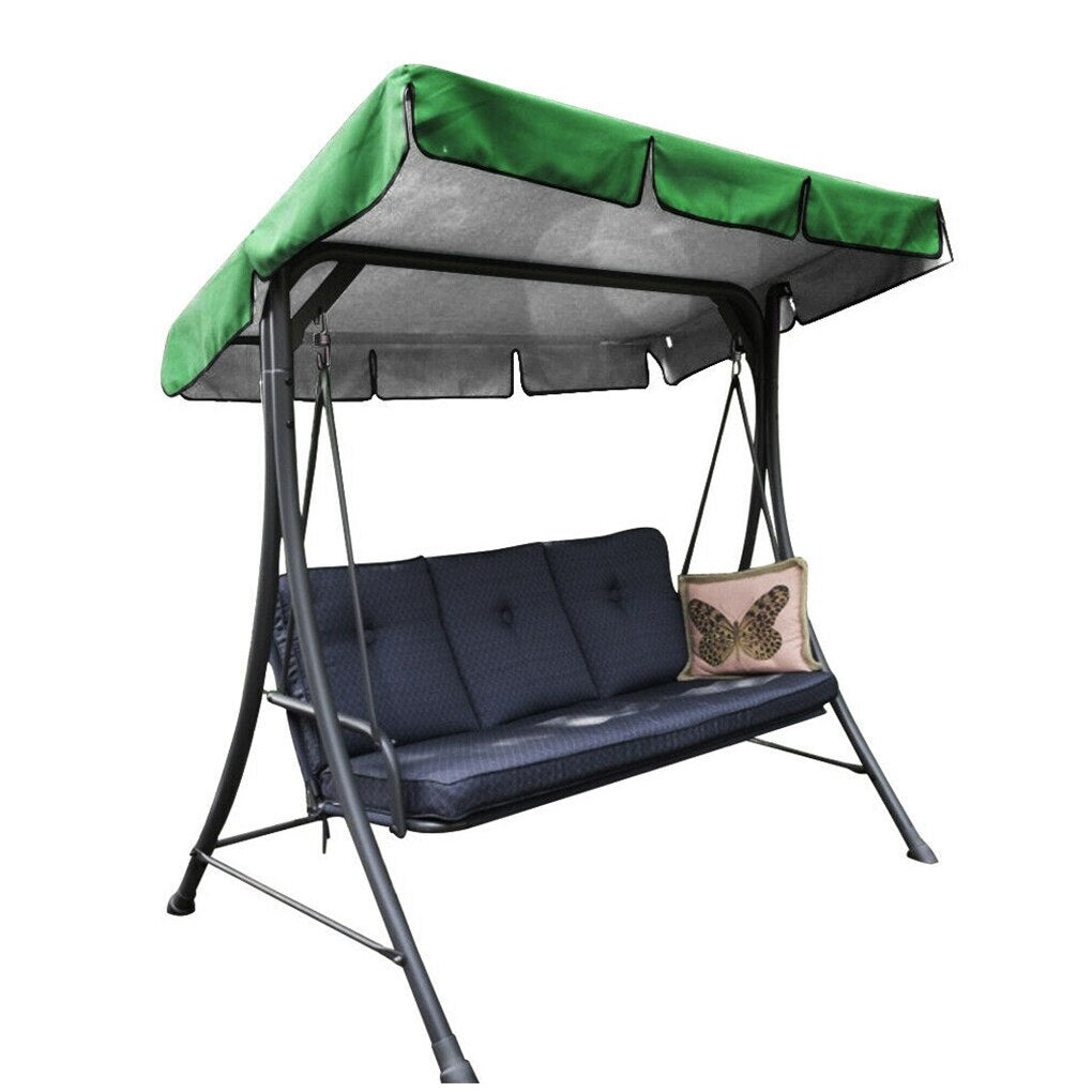 rain top rain cover ruffled park outdoor rainproof cover patio swing chair dust dwaterproof covers water swing seat top cover