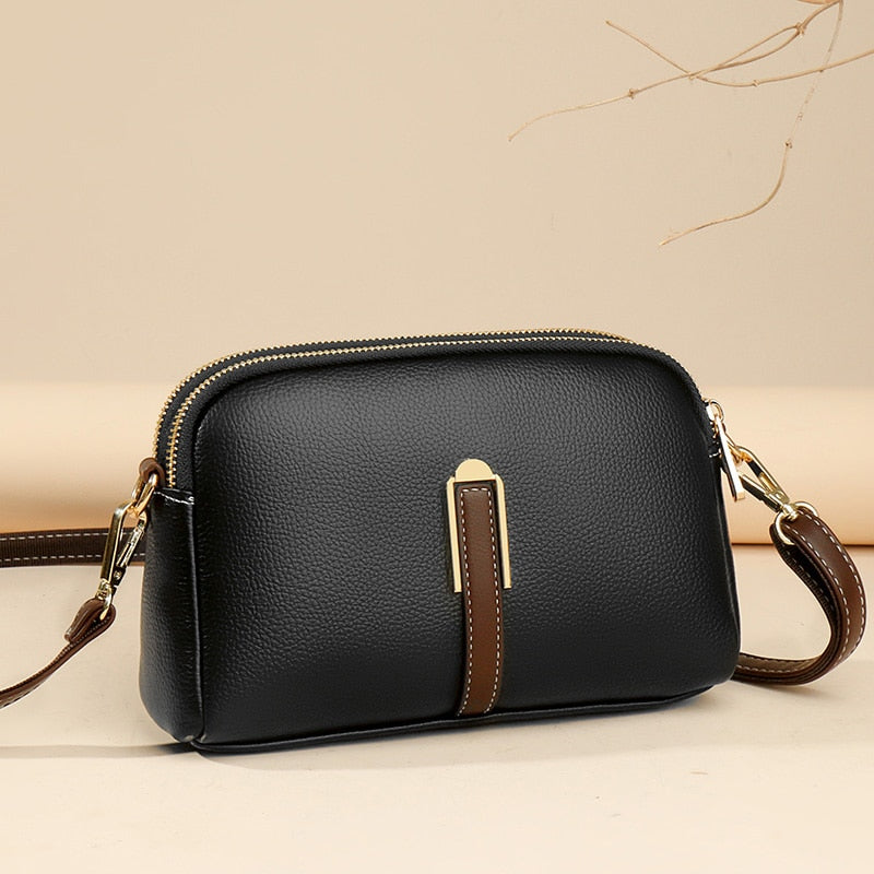 2023 New Handbags Summer Small Single Shoulder Bag PU Women&#39;s Round Luxury Simple Messenger Bag Zero Wallet Mobile Phone Bag