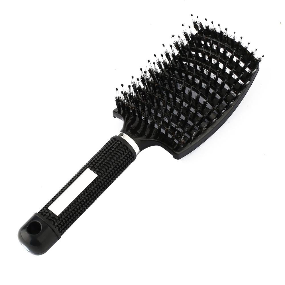 New Brush Hair Scalp Massage Comb Bristle&amp;Nylon Mixing Boar Women Wet Straight Curly Detangle Salon Hairdressing Styling Tools