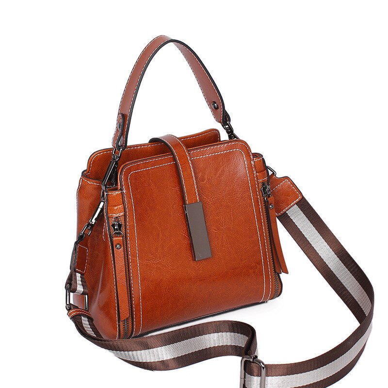 CFUN YA Luxury Genuine Leather Square Bag For Women Autumn Winter Ladies Shoulder Bags Crossbody Messenger Pack Female Handbag