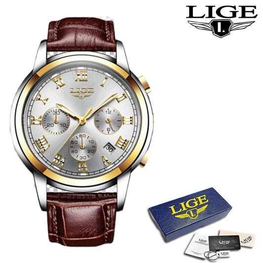 Luxury Gold Metal Wirst Watches Men 2022 Business Dress Quartz Wristwatches Steel Chain Male Clock relogio masculino Men relojes