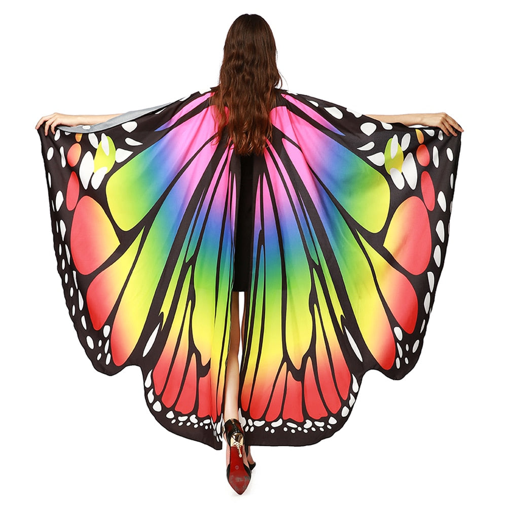 Butterfly Wings for Women Halloween Costume Adult Costume Cosplay Woman Cape Butterfly Costume