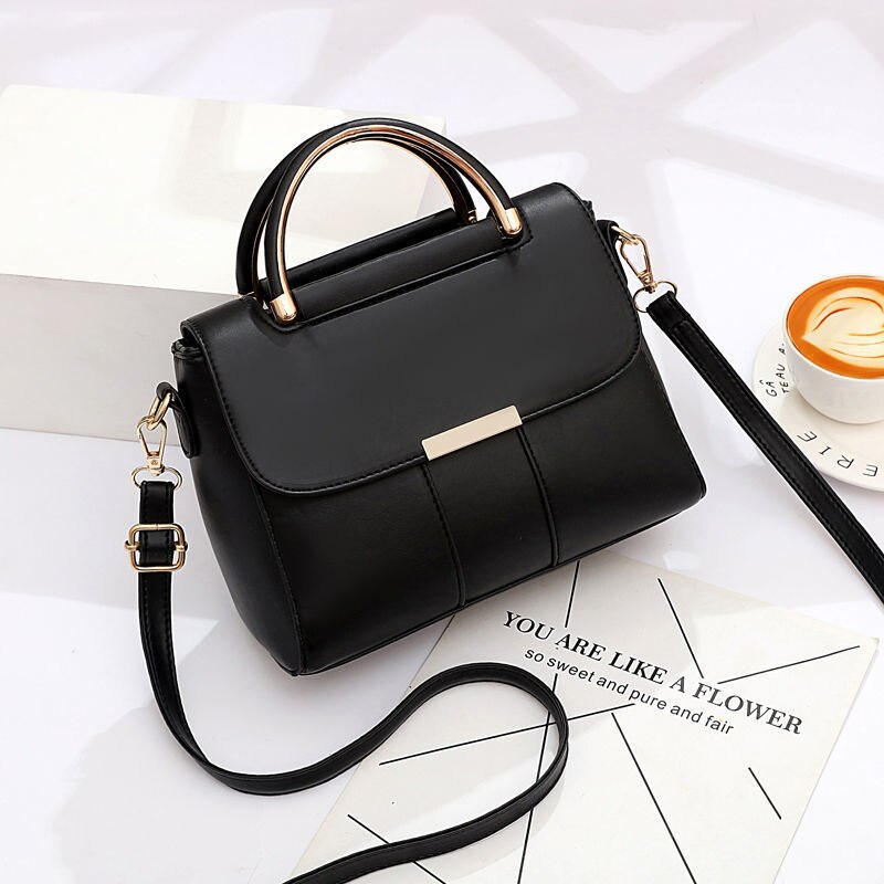 TRAVEASY 2023 British Fashion Small Square Bags Women Hard PU Leather Flap Design Small Handbag Mini Girls Shoulder Bag