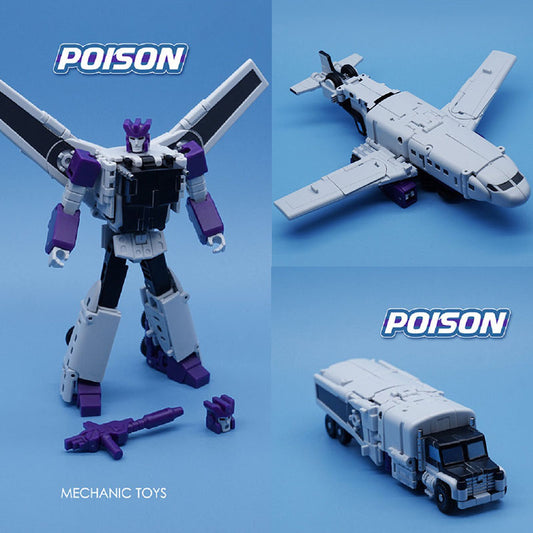MFT Transformer Toys Lightning Gas Bomb Vajra Gas Canister Robot Model Action Figures Aircraft Model Kids Boy Toy