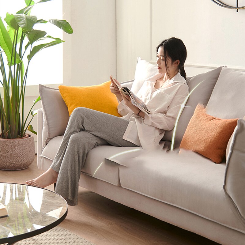Library Canape Sofa Couch Sectional Canape Lazy Futon Sofas Chaise Longue Chaise Meubles De Salon Prefabricated House GPF34XP