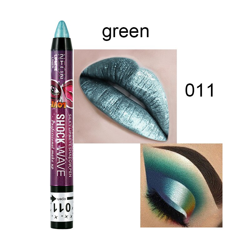 36 Colors Long-lasting Eyeshadow Pencil Waterproof Pigment Blue Brown Black Eyeliner Pen Women Fashion Color Eye Makeup Cosmetic