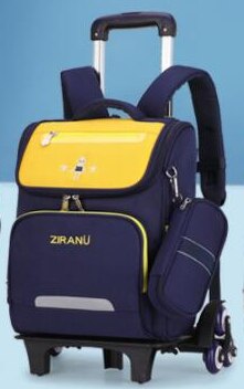 Japan school bags on wheels School Rolling backpack for boys Wheeled Backpack for school kids school trolley Bags orthopedic