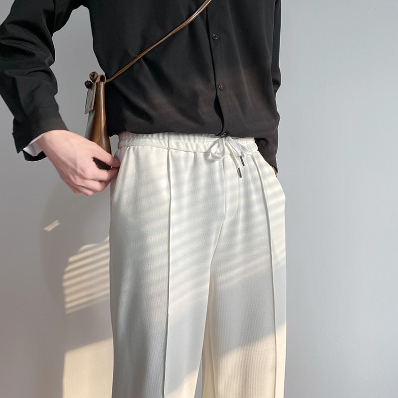 Wide Leg Trousers Wide Pants Man Mens Joggers Men Men&#39;s Fashion Pants Big Size Men&#39;s Clothes Work Golf Sweatpants Harem Trekking