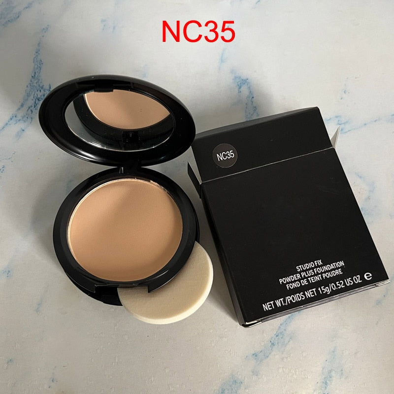 Face Makeup Delicate Pressed Powder Studio Fix Powder Plus Foundation Fond De Teint Poudre15g Face Powder