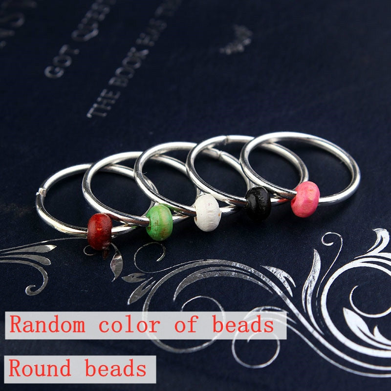 5-50pcs/bag Silver Metal Hair Rings Braid Dreadlocks Bead Hair Cuffs Dread Tube Charm Dreadlock Hair Accessories Extension