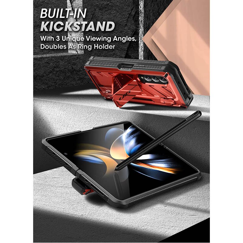 For Samsung Galaxy Z Fold 4 Case 5G (2022) SUPCASE UB Pro Full-Body Dual Layer Rugged Case with Built-in Screen Protector